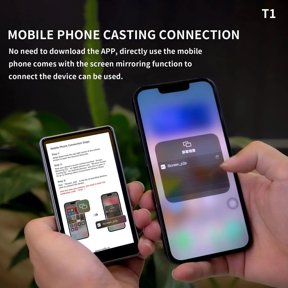 Magnetic Phone Selfie Monitor