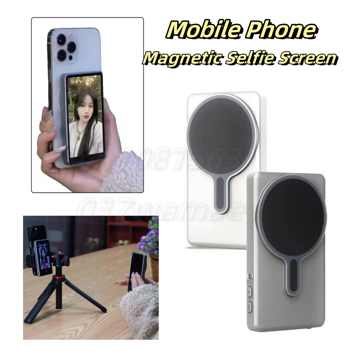 Magnetic Phone Selfie Monitor
